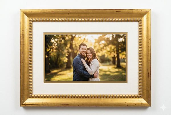 Golden Wooden Frame