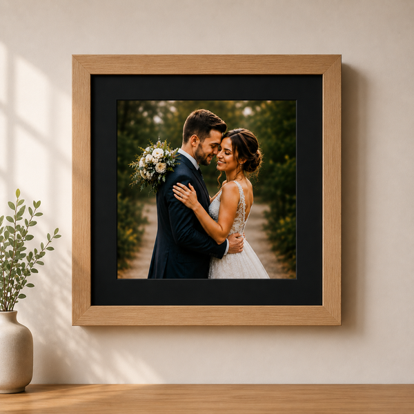 Slim Wooden 2 Inch Photo Frame