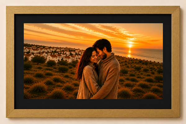 Wooden 1.25 Inch Photo Frame