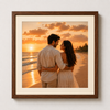 Square photo frame