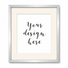 Square photo frame