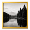 Obsidian Luxe Metal Frame – Premium Glossy Aluminum Picture Frame