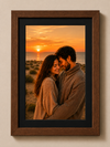 Slim Wooden 0.5 Inch Photo Frame