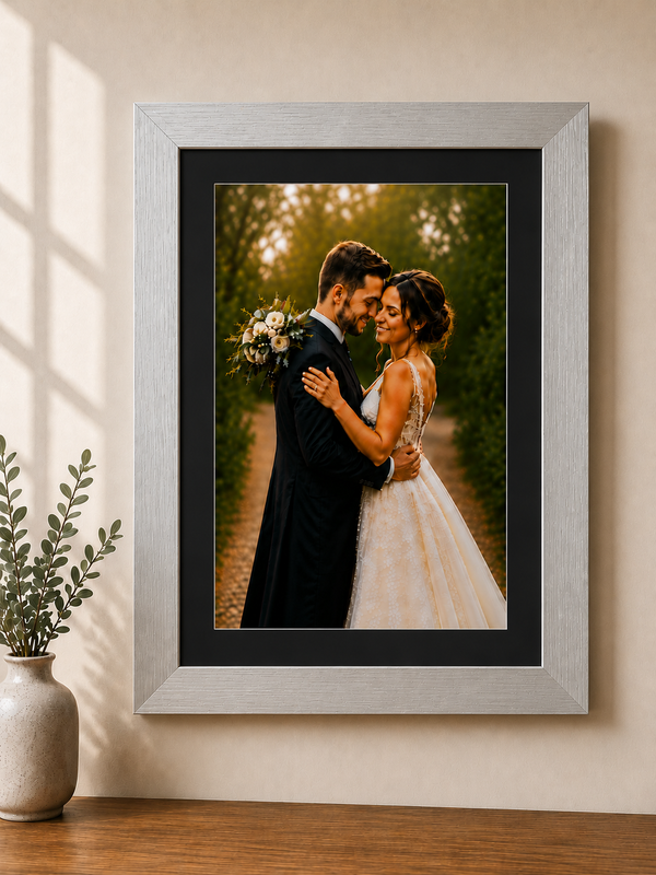 Slim Wooden 2 Inch Photo Frame
