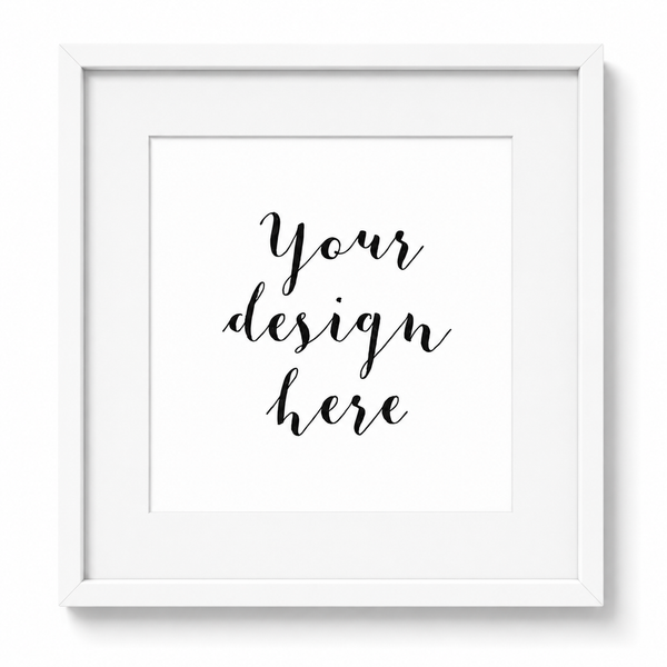 Square photo frame
