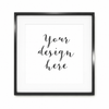 Square photo frame