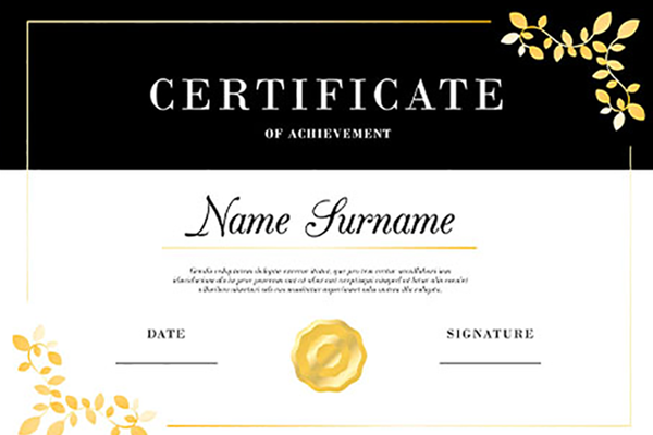 Certificate Printing