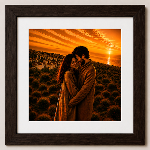 Wooden 1.25 Inch Photo Frame