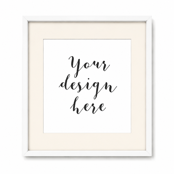 Square photo frame
