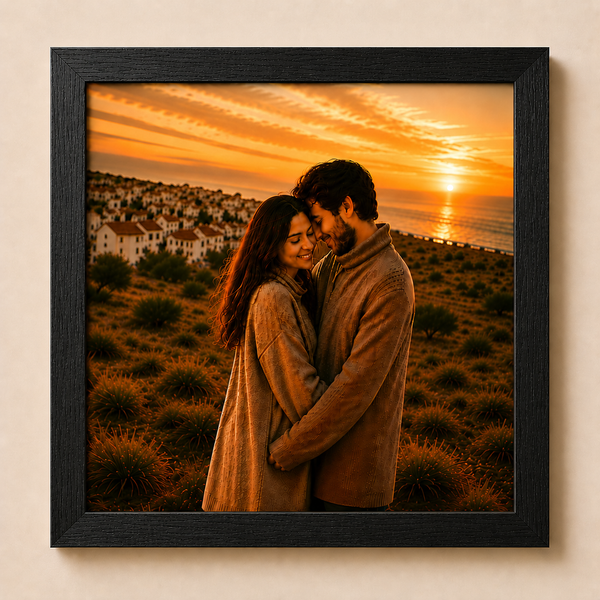 Wooden 1.25 Inch Photo Frame