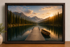 Pure Wood Floating Frame