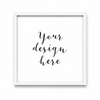 Square photo frame