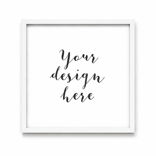 Square photo frame