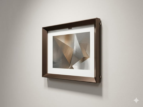 Antique Bronze Metal Photo Frame