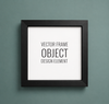 Square photo frame