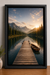 Pure Wood Floating Frame