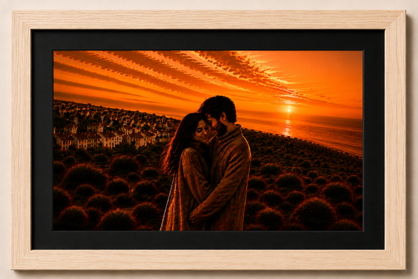 Wooden 1.25 Inch Photo Frame