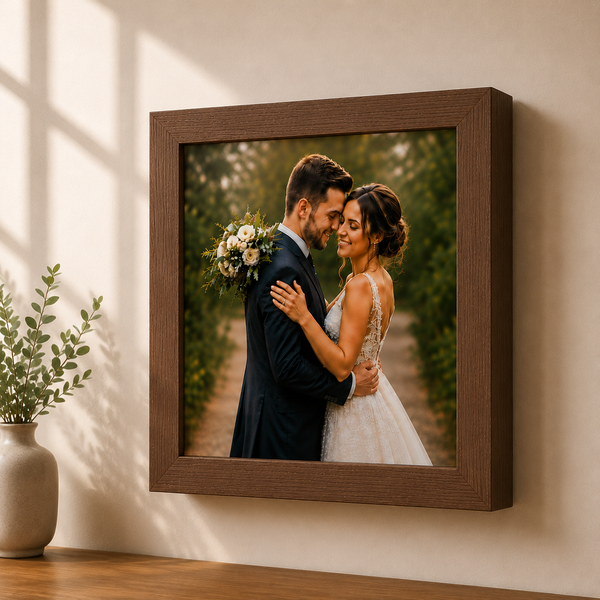 Slim Wooden 2 Inch Photo Frame