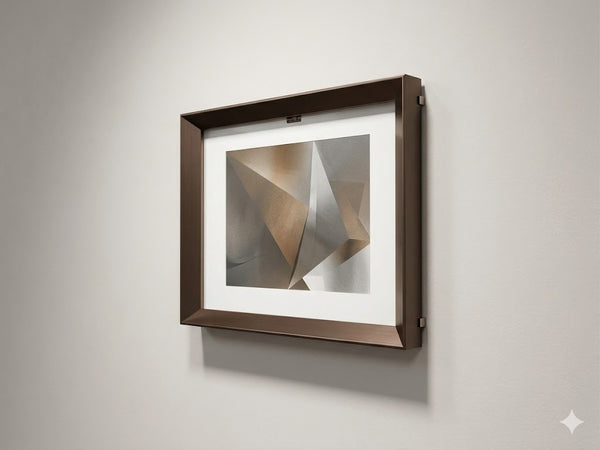 Antique Bronze Metal Photo Frame