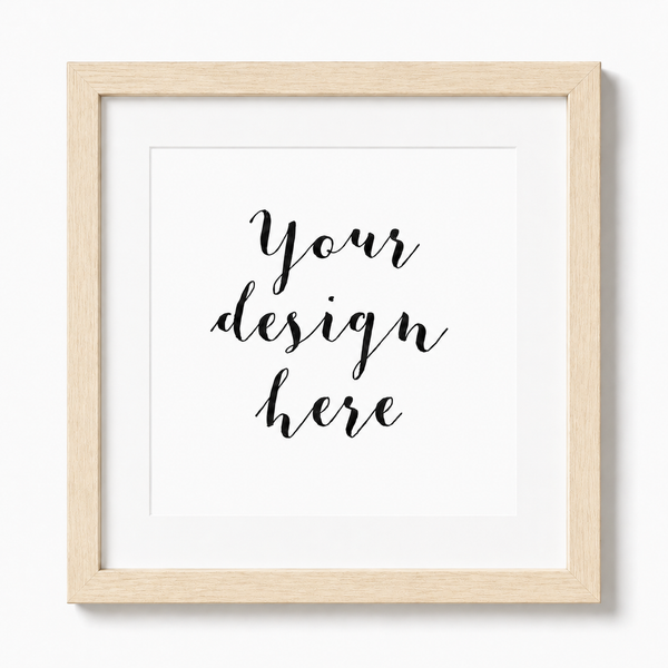 Square photo frame