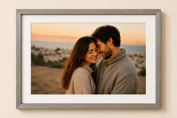 Slim Wooden 0.5 Inch Photo Frame