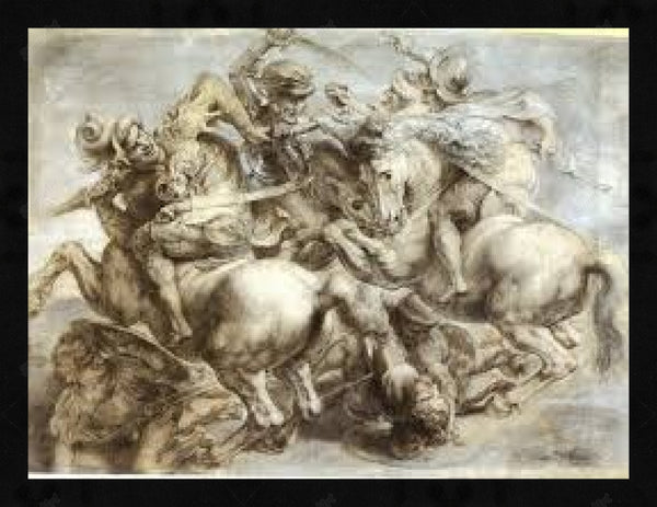 Peter Paul Rubens's copy of The Battle of Anghiari