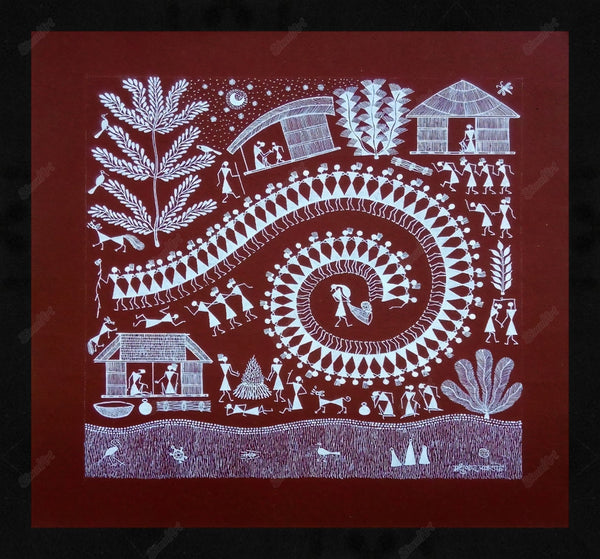 Beautiful Warli art