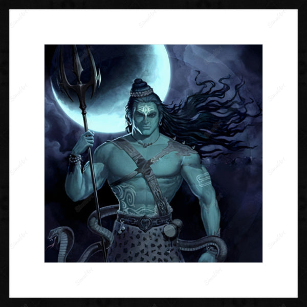 Modern Shiva Paintings