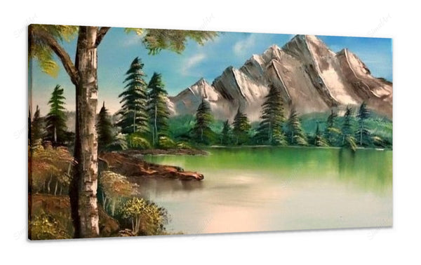 Abstract Landscape Painting