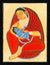 Maa Jashoda Feeding Bal Gopal