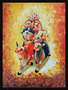 Cows abstract painting