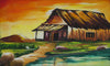 Village Lady Painting
