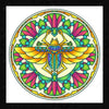 Painting On Round Canvas