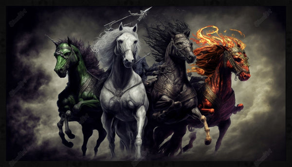 7 horse paintings