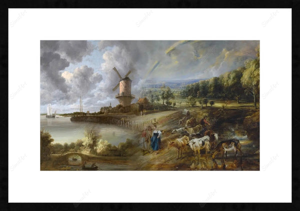 Abstract Landscape Painting