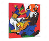 Kerala With Tiger By Mf Husain