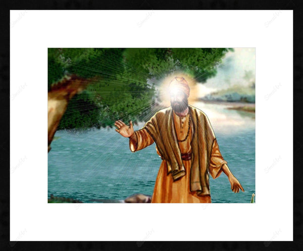 Guru Nanak Dev Ji Painting