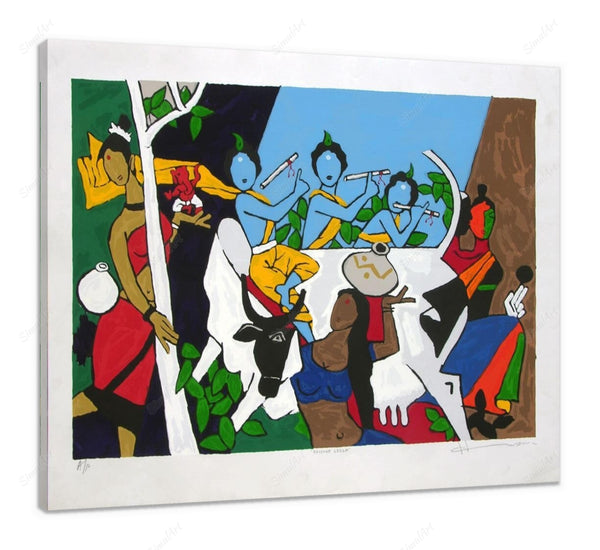 Mf Hussain Painting