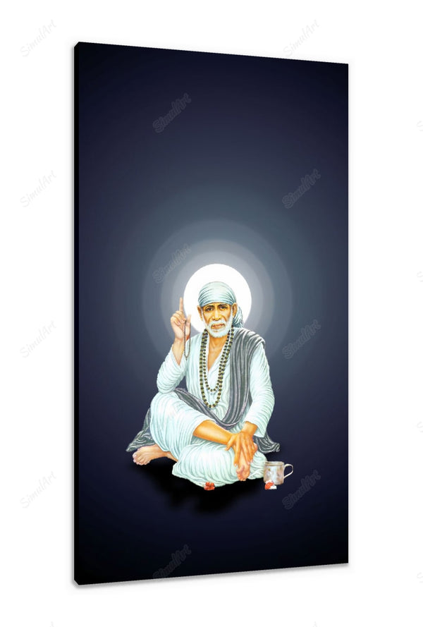 Sai Baba Big Canvas Painting