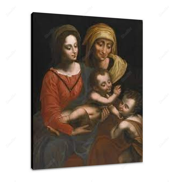The Virgin and Child with Saint Anne