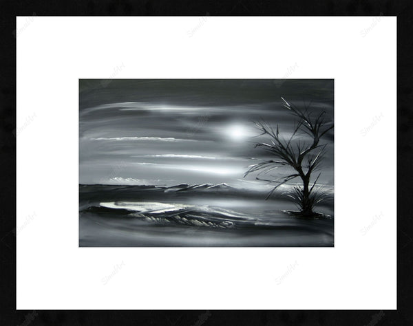 Black and White Painting