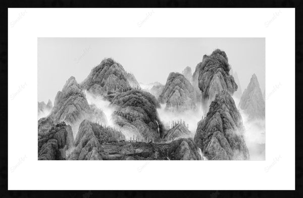 Abstract Landscape Painting