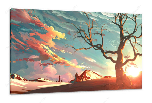 Abstract Landscape Painting