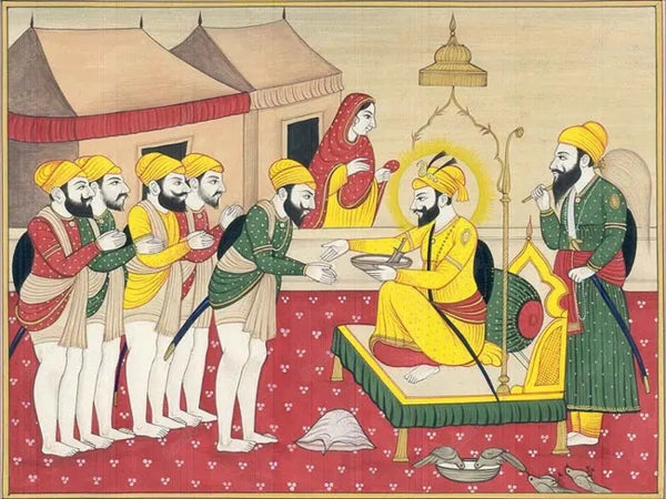 Guru Nanak Dev Ji Canvas Painting