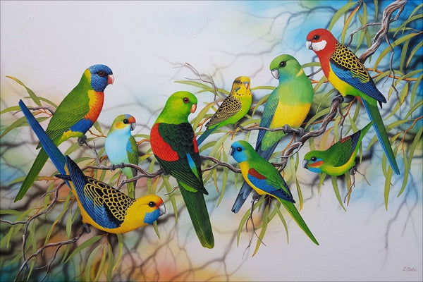 Parrot Painting