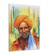 Indian village handmade painting