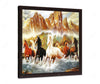 7 Running Horses Painting Vastu