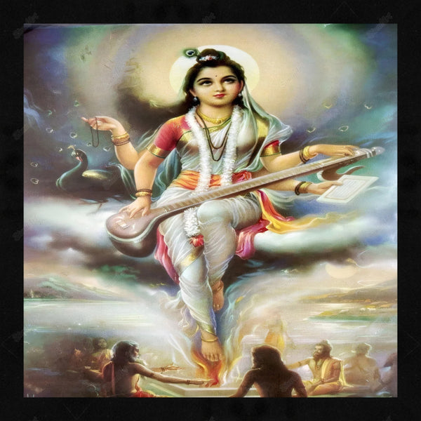 Saraswati Painting