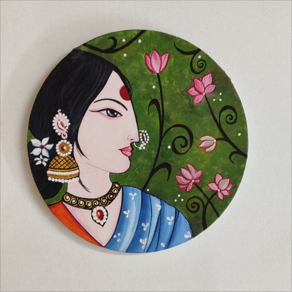 Circular Painting Canvas