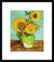 Vase with Twelve Sunflowers